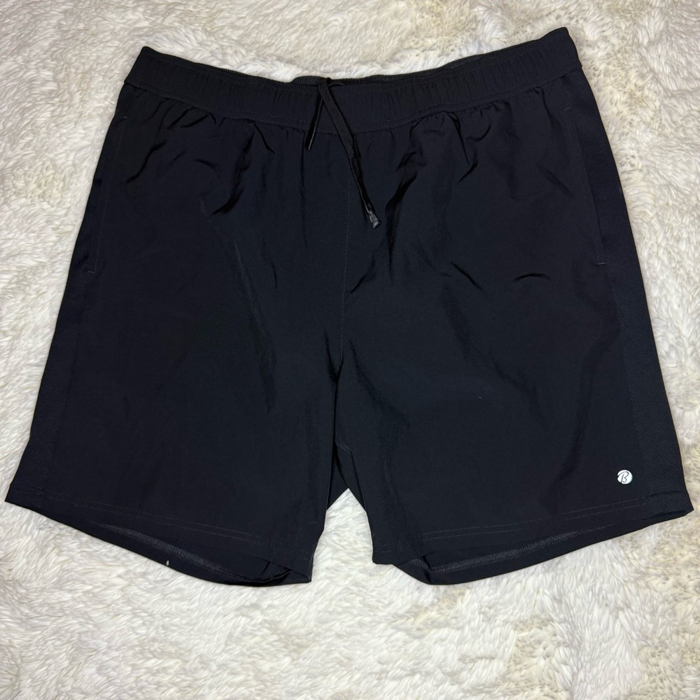 Men’s Bally Black Active Shorts 7” inseam no liner XL